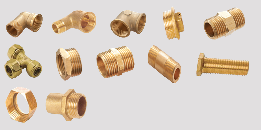 Brass Threaded Pipe Fittings